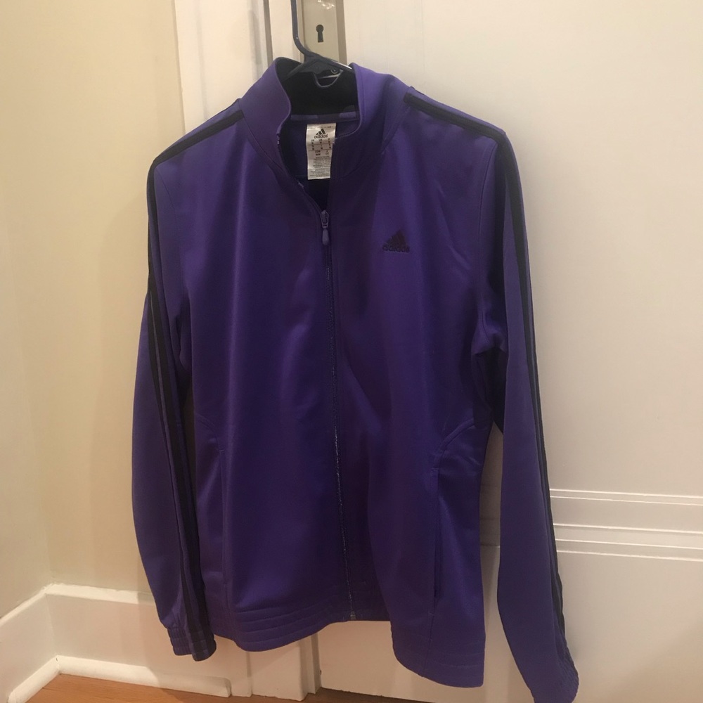 NBW Purple Adidas Jacket